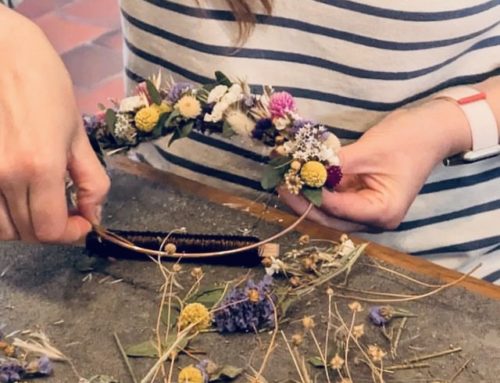 Ateliers Couronnes fleurs séchées